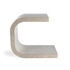 Minimalist Outdoor Sealed Concrete Side Table