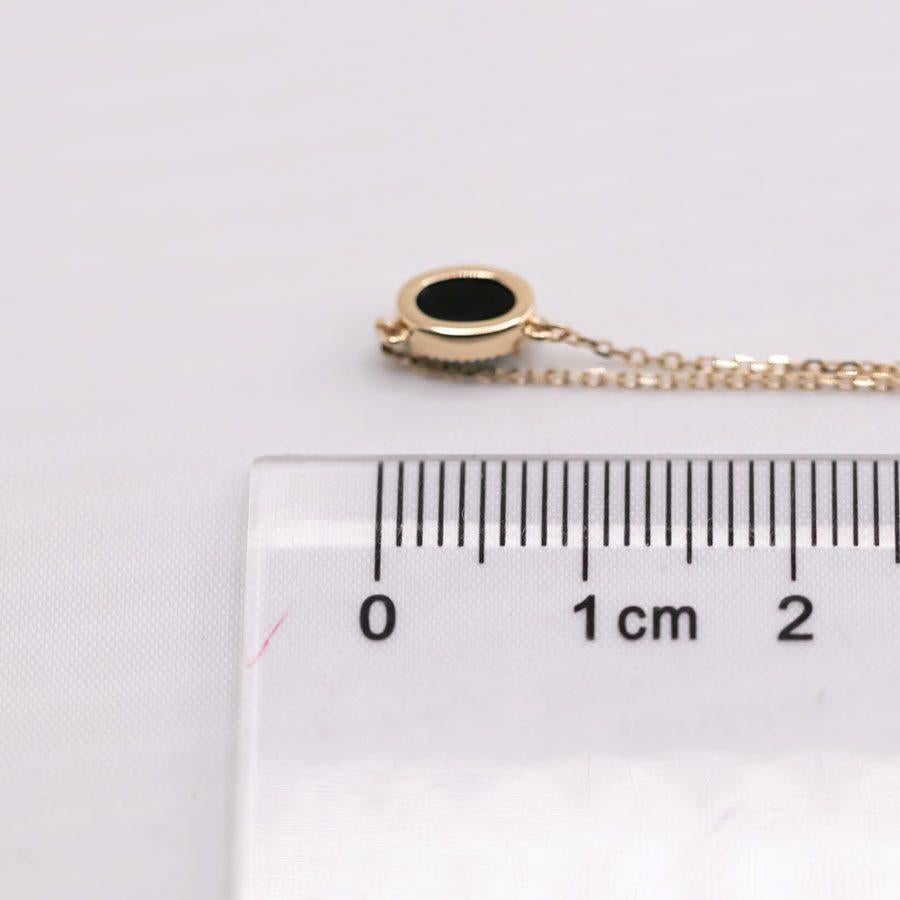 Collier minimaliste à trois opales ovales en or jaune 18 carats Neuf - En vente à Suwanee, GA