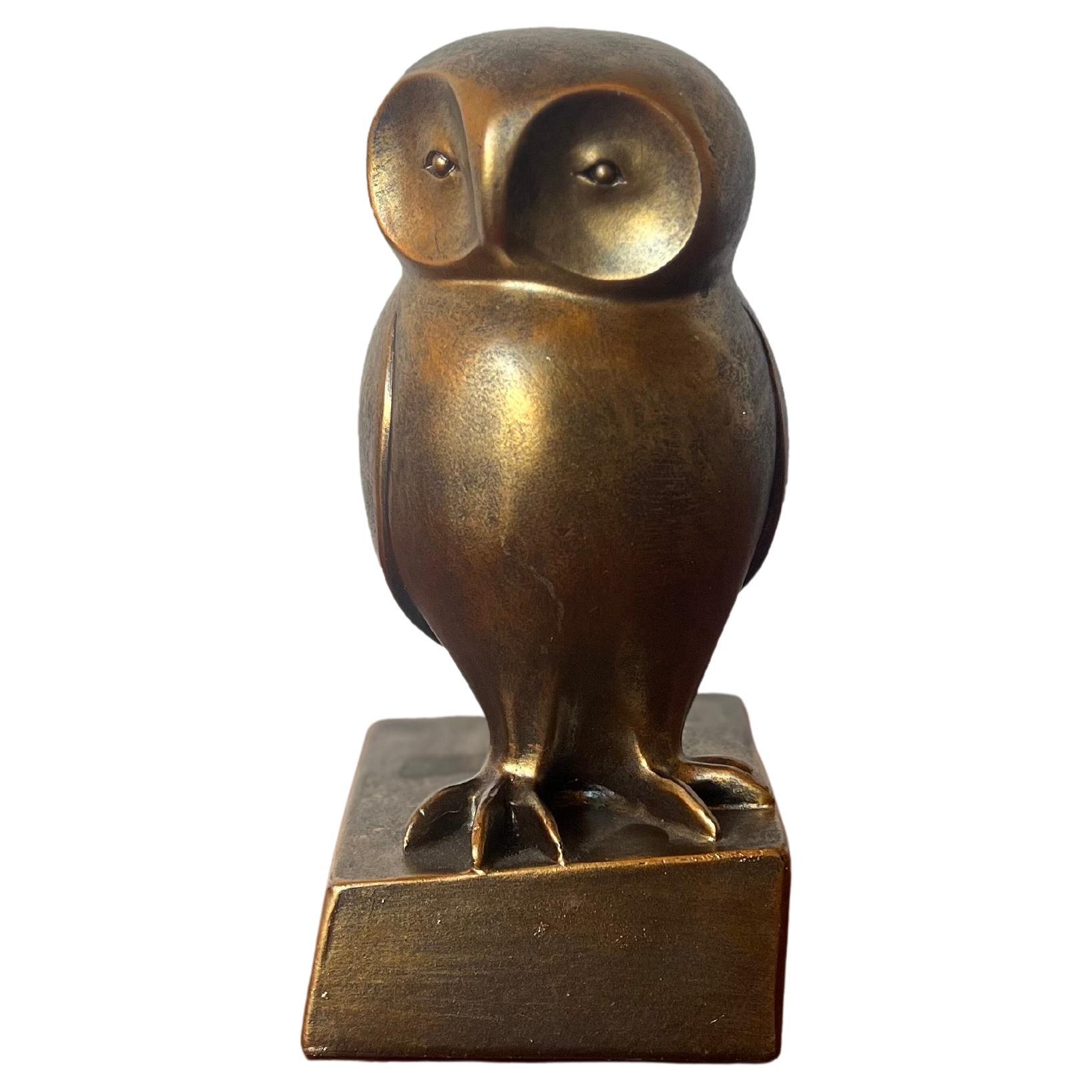 Scultura minimalista di gufo di Francois Pompon in vendita