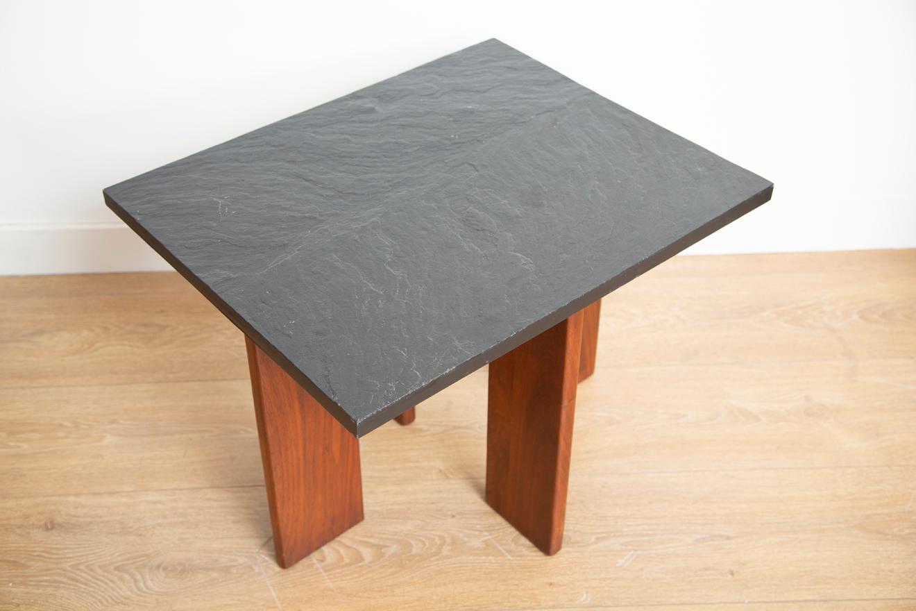 Minimalist Pair of Side Table by Phillip Lloyd Powell, USA 1960 2