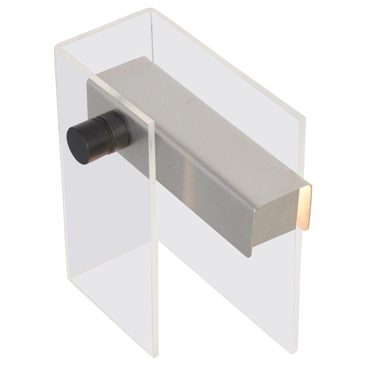 Minimalist Perspex Table Lamp by Christophe Gevers
