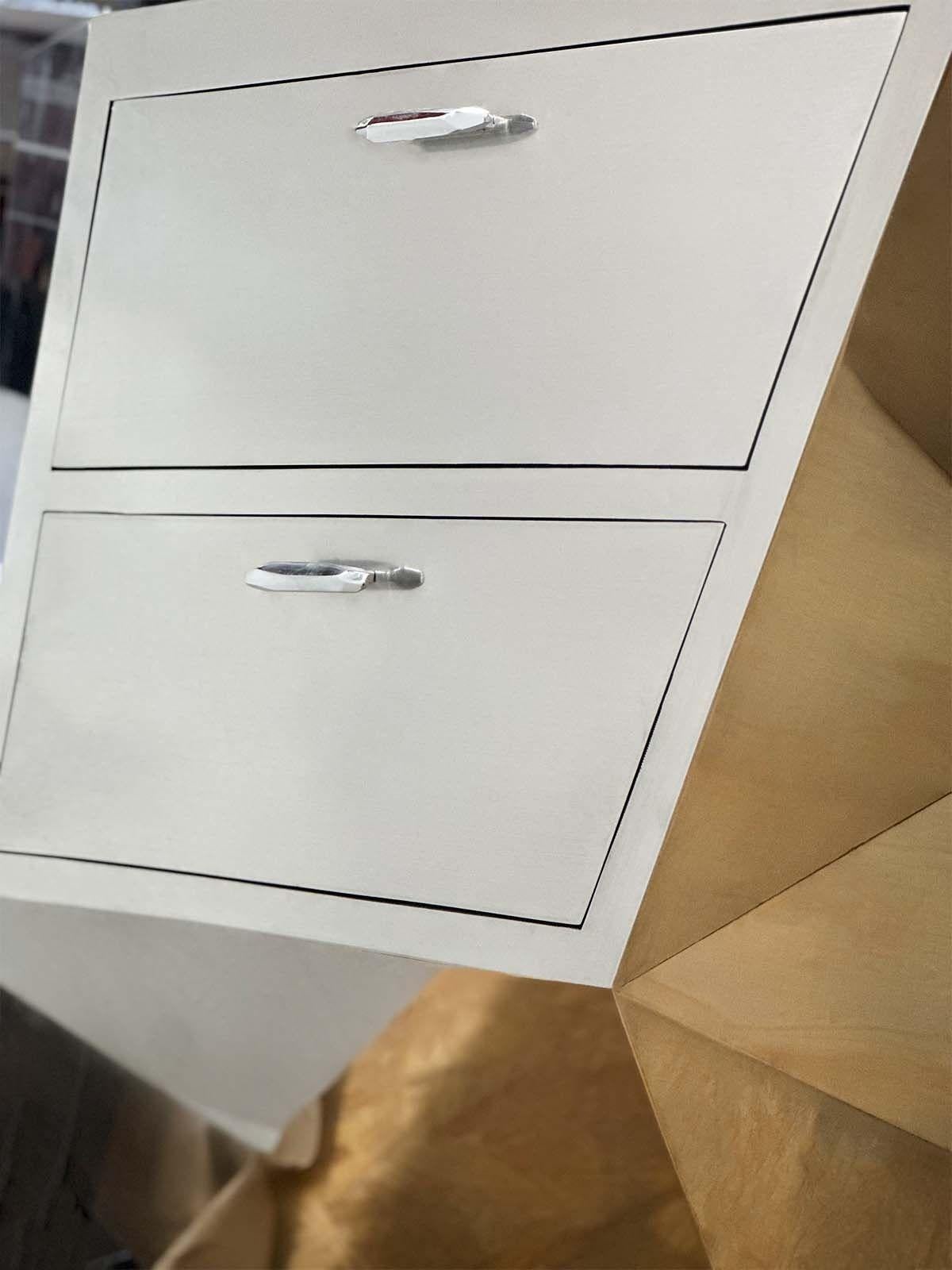 Scrivania minimalista 