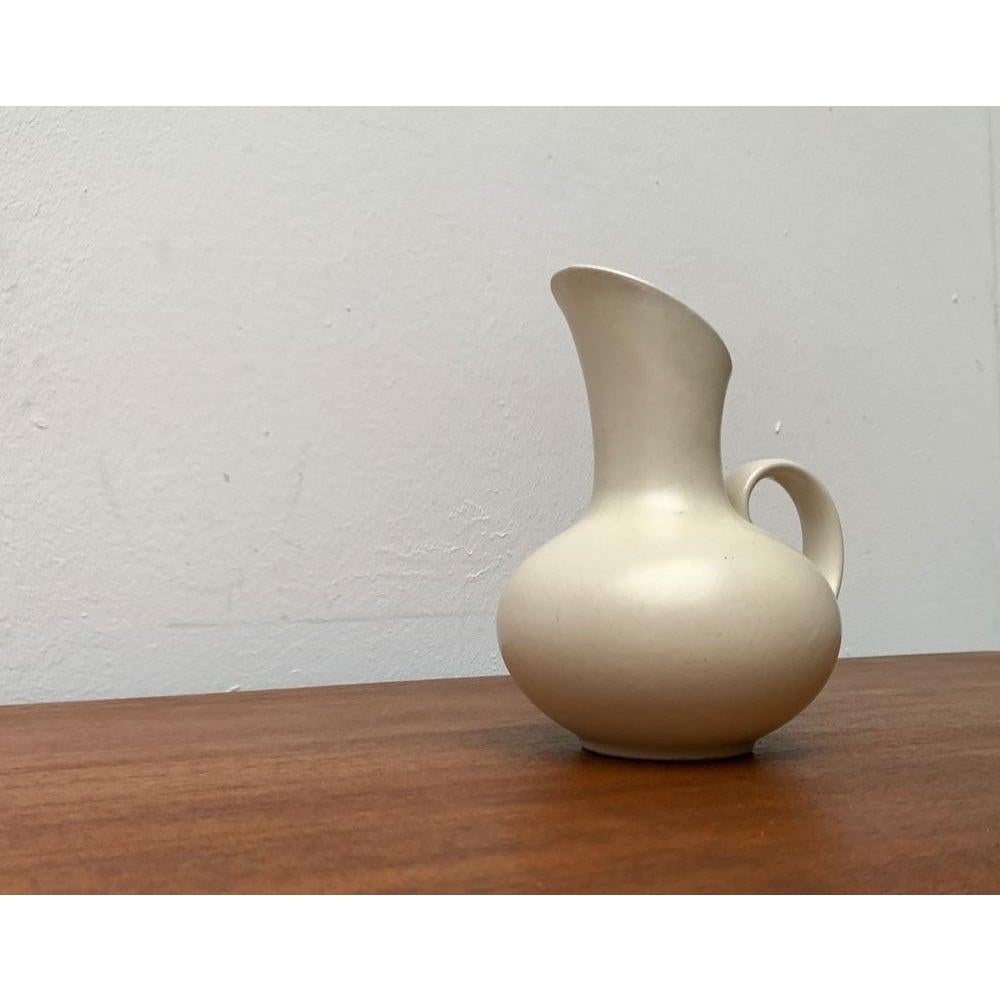 Minimalist Pottery Carafe Vase from Steuler, West Germany, 1960s In Excellent Condition For Sale In Hamburg, DE