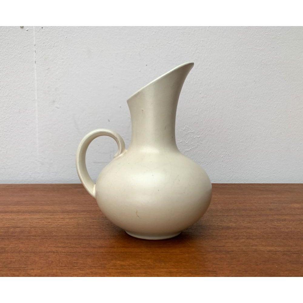 20th Century Minimalist Pottery Carafe Vase from Steuler, West Germany, 1960s For Sale