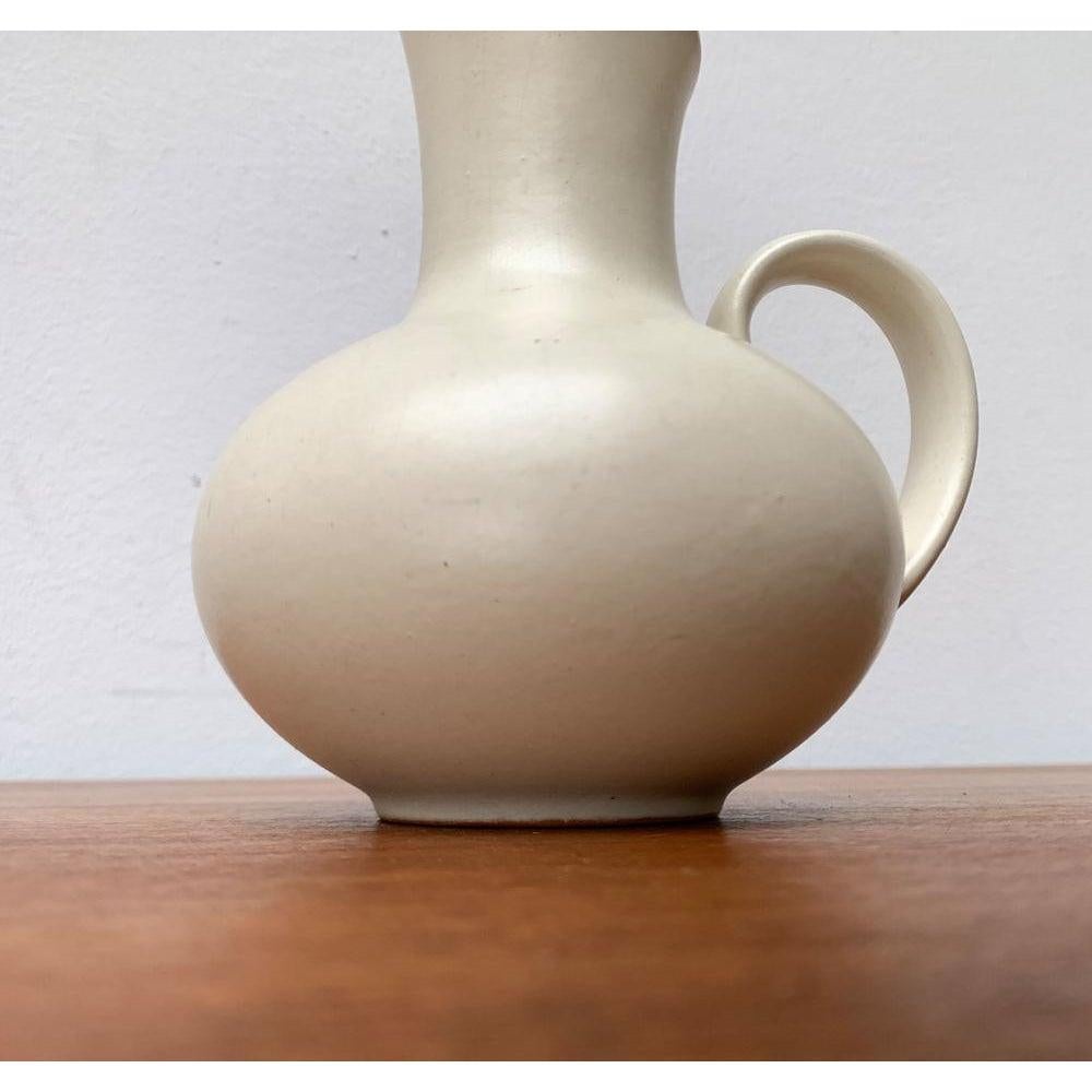 Minimalist Pottery Carafe Vase from Steuler, West Germany, 1960s For Sale 3