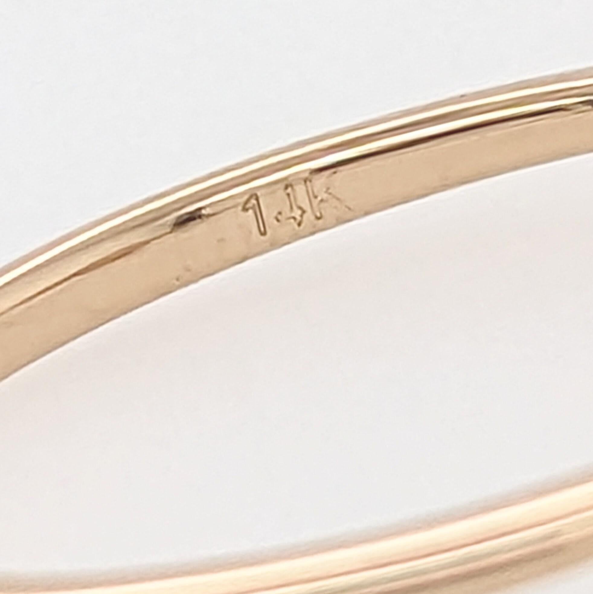 Minimalist Ruby Ring w Earth Mined Diamonds in Solid 14K Gold Oval 4.5x3.5mm For Sale 4