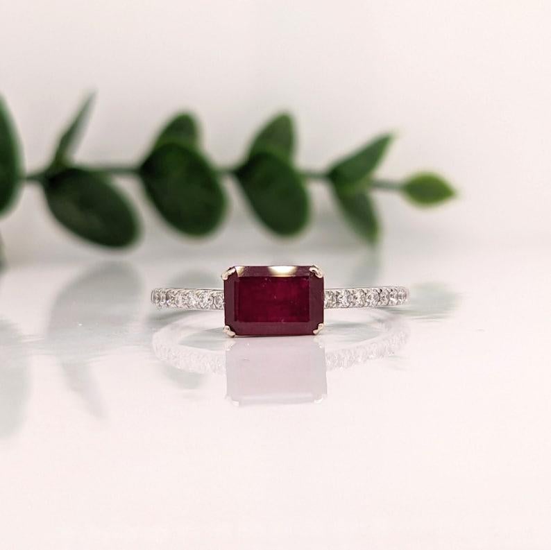 Specifications

Item Type: Ring
Stone: Madagascar Ruby
Treatment: Heated
Weight: 0.75ct
Head size: 7x5mm
Cut: Faceted
Shape: Emerald Cut
Hardness: 7.5

Metal: 14k/1.44g
Diamonds SI/GH: 16/0.16ct

Sku: AJR002/1325

This ring is made with solid 14K