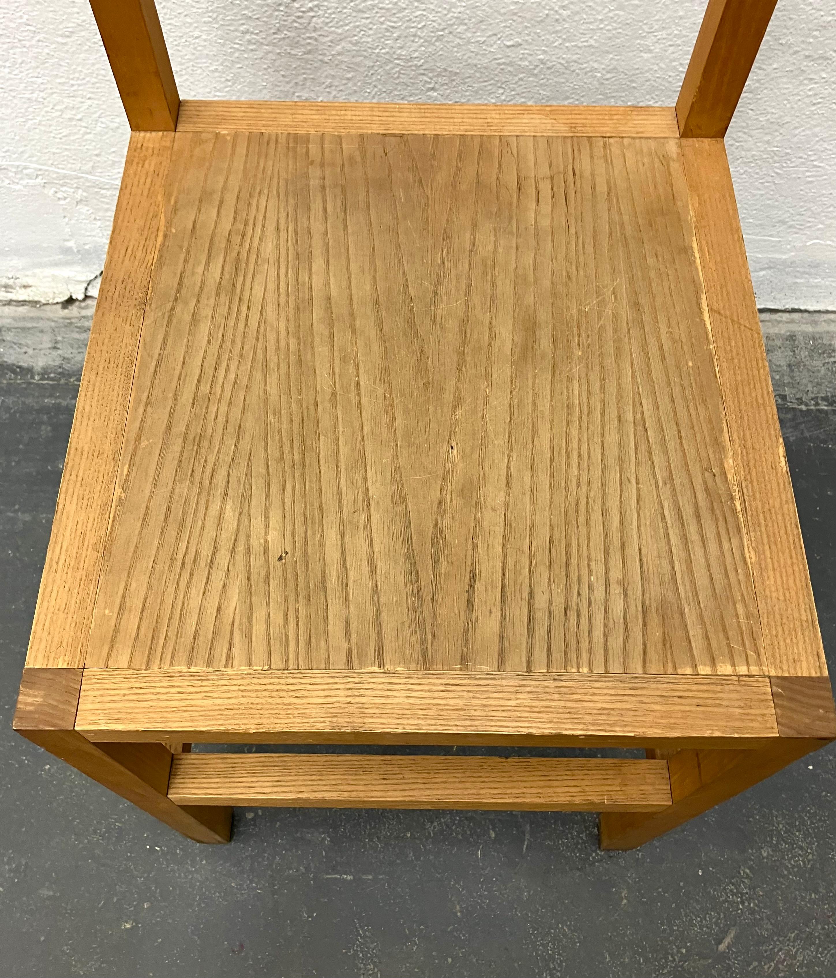 donald judd chair