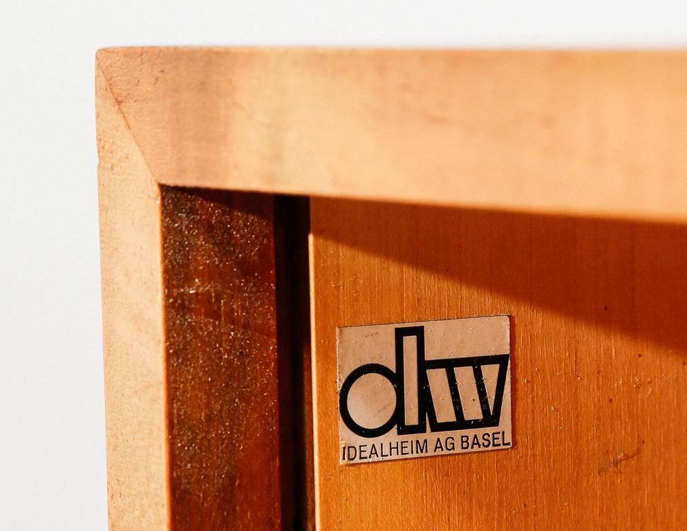 Steel Minimalist Sideboard by Dieter Waeckerlin for Idealheim