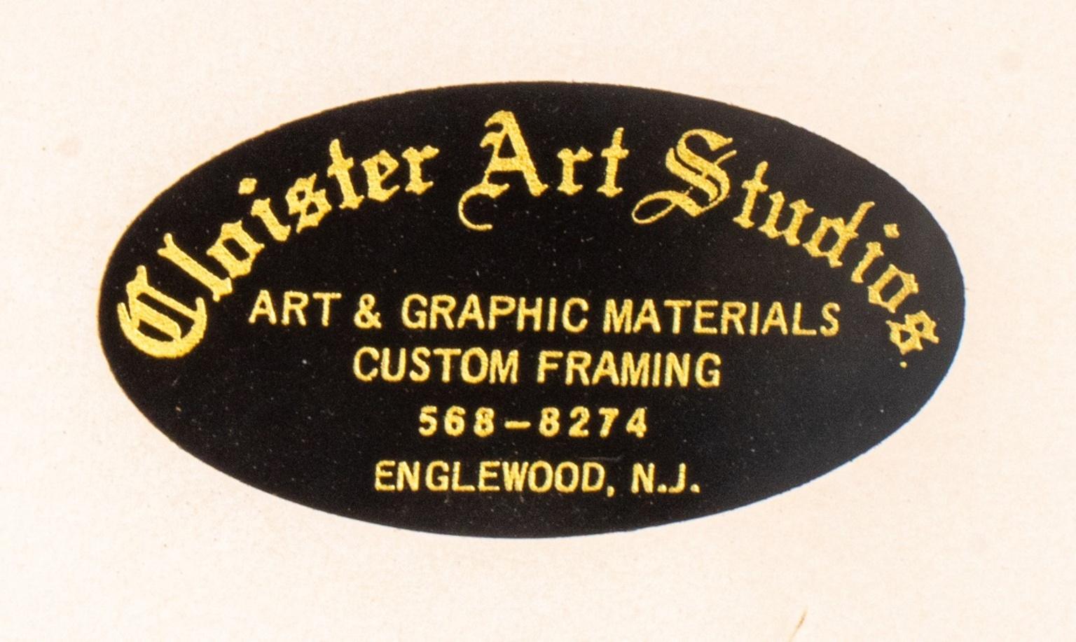 Lithographie minimaliste « Signs » en couleurs, 1969 en vente 1