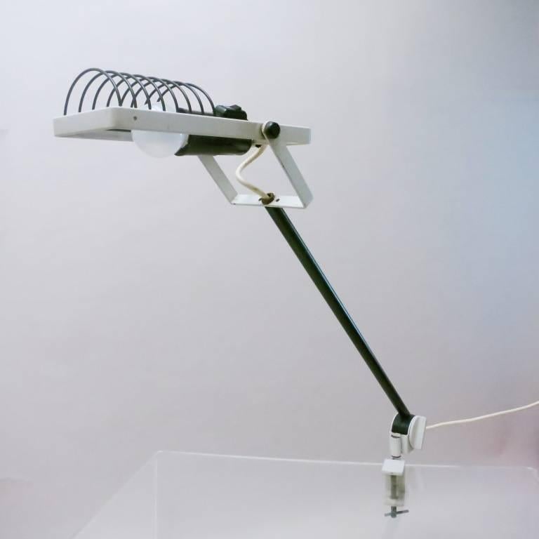 Italian Minimalist Sintesi Desk Lamp by Ernesto Gismondi, 1975