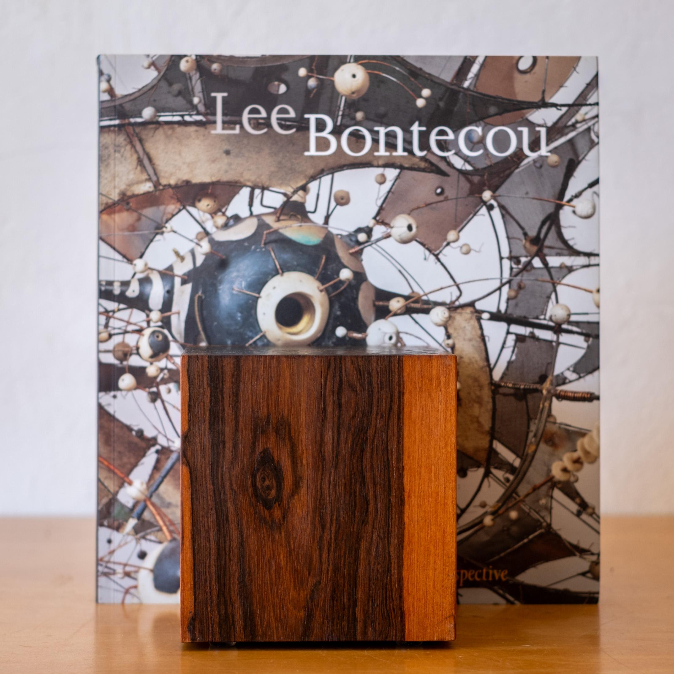 Minimalistische Buchstützen aus massivem Cocobolo 1960er Jahre (amerikanisch) im Angebot