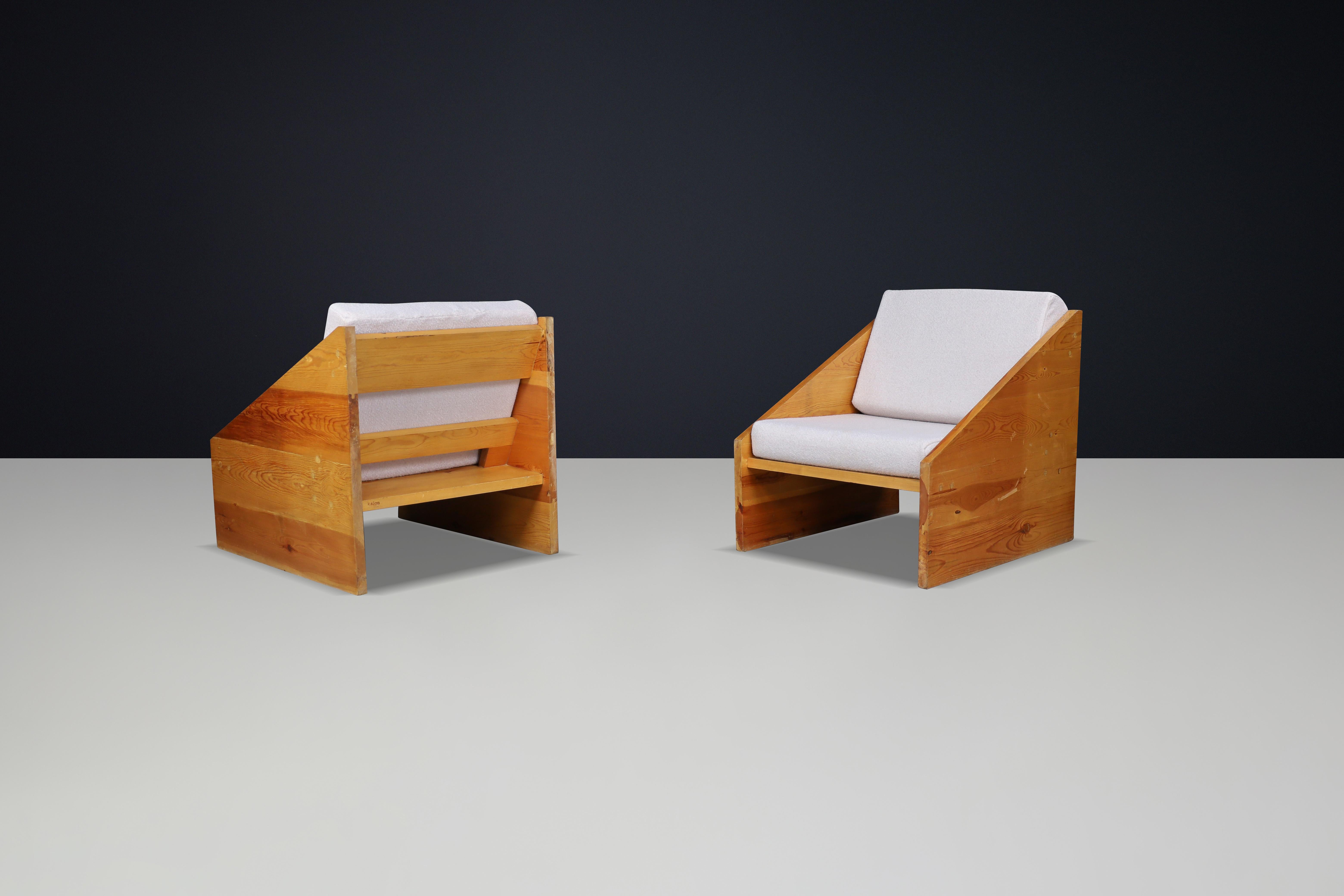 Chaises longues minimalistes d'Ibiza, Espagne, années 1960 en vente 1