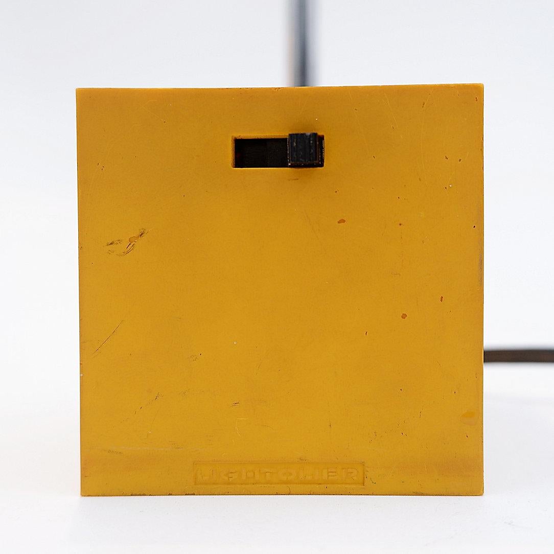 Minimalist Space Age Lytegem Wall Lamp by Michael Lax for Lightolier  Usa, 1960s For Sale 9