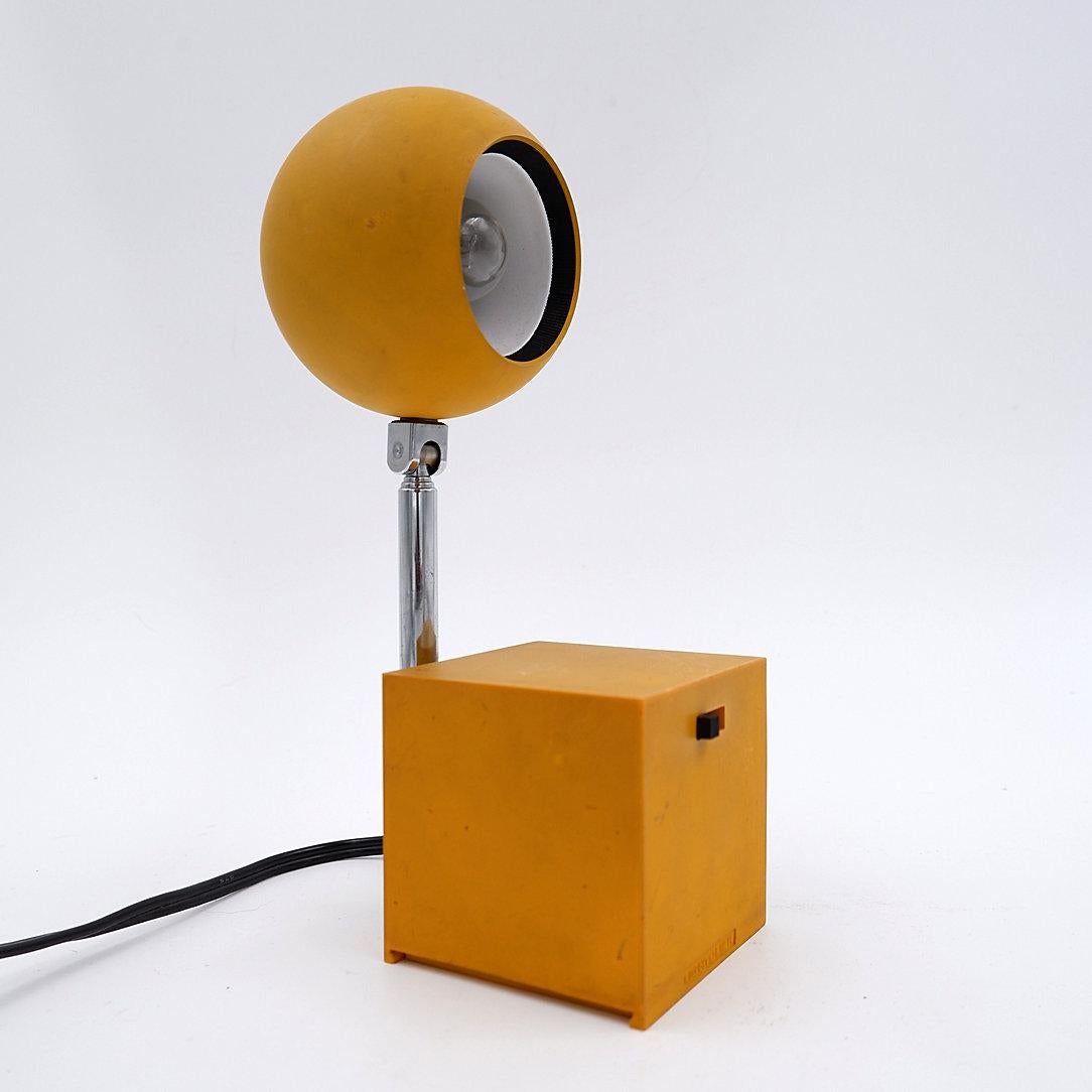 Minimalist Space Age Lytegem Wall Lamp by Michael Lax for Lightolier  Usa, 1960s For Sale 3