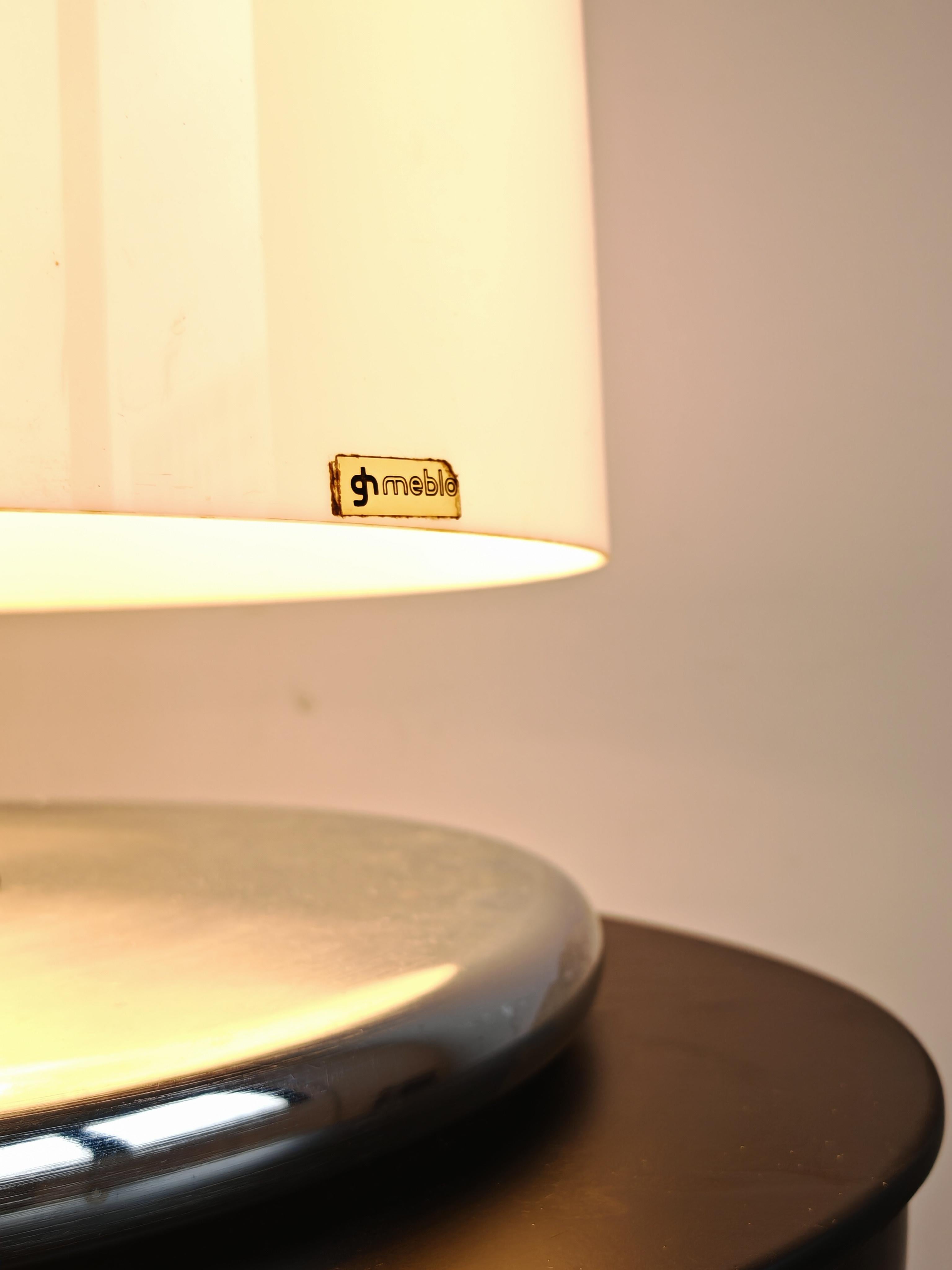 Minimalist Space Age Table Lamp Alvise by Luigi Massoni for Harvey Guzzini en venta 3