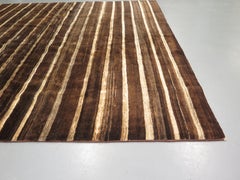 Minimalist Square Format Berber Carpet