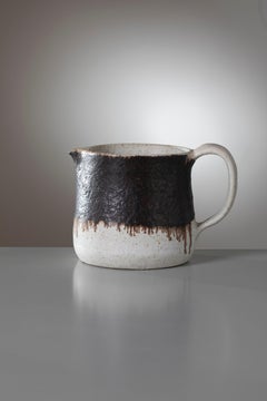 Minimalist Stoneware Pitcher by Bruno Gambone, Italy, 1960s