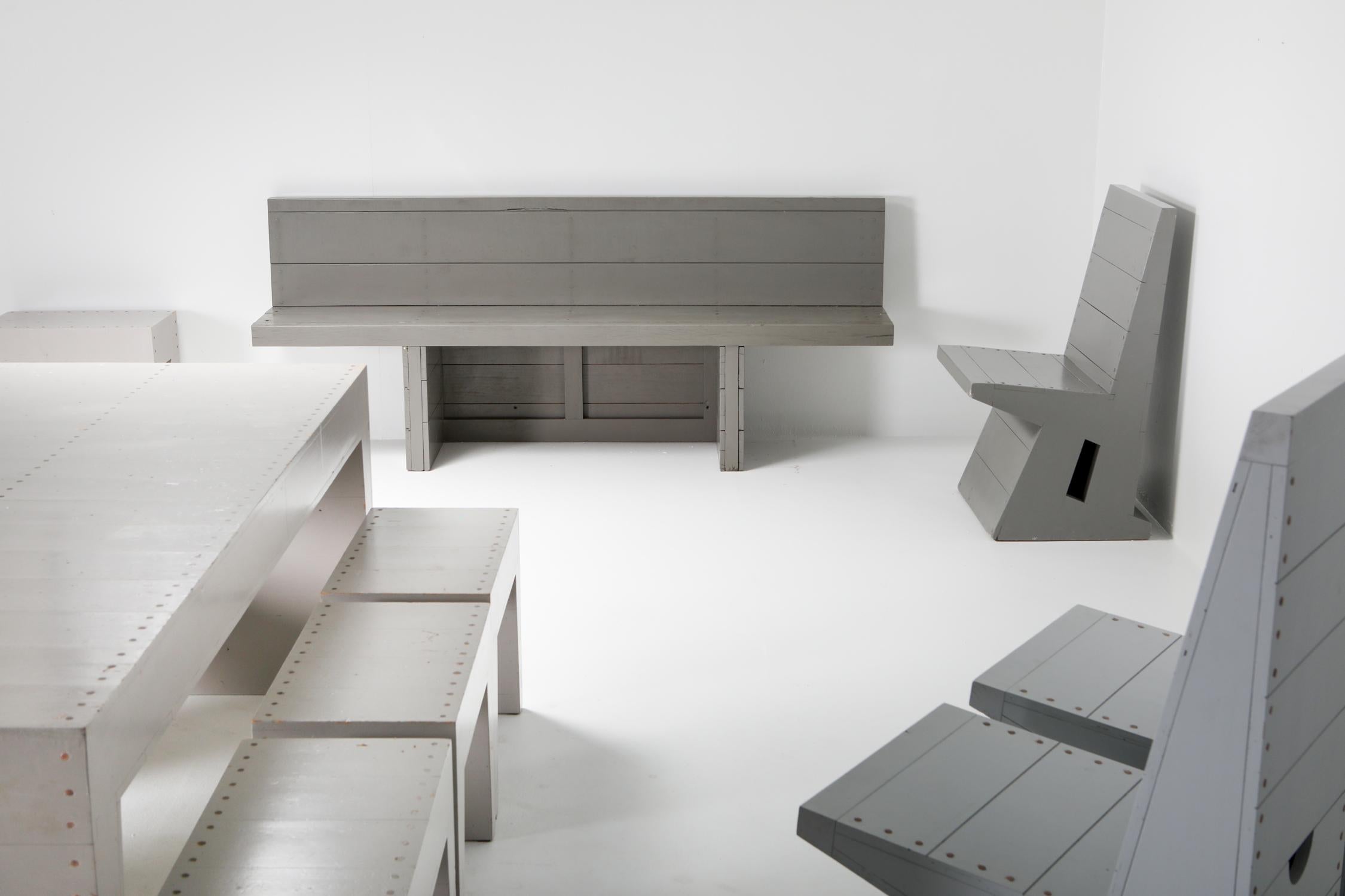 Minimalist Stools, Bossche School, Dom Hans van der Laan, Jan de Jong 8