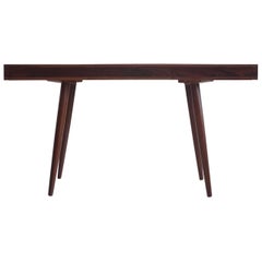 Minimalist Style Desk with Three Drawers and Inclined Legs