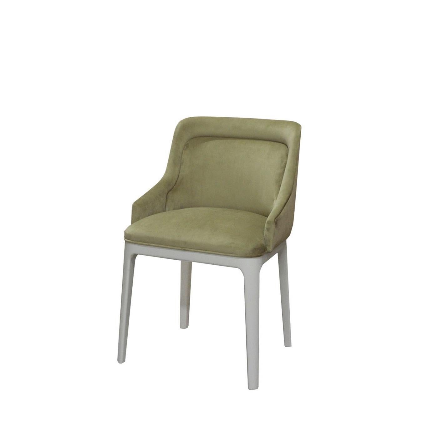 Esszimmerstuhl im minimalistischen Stil mit anpassbaren Lackfarben, 8er-Set, Set (Portugiesisch) im Angebot
