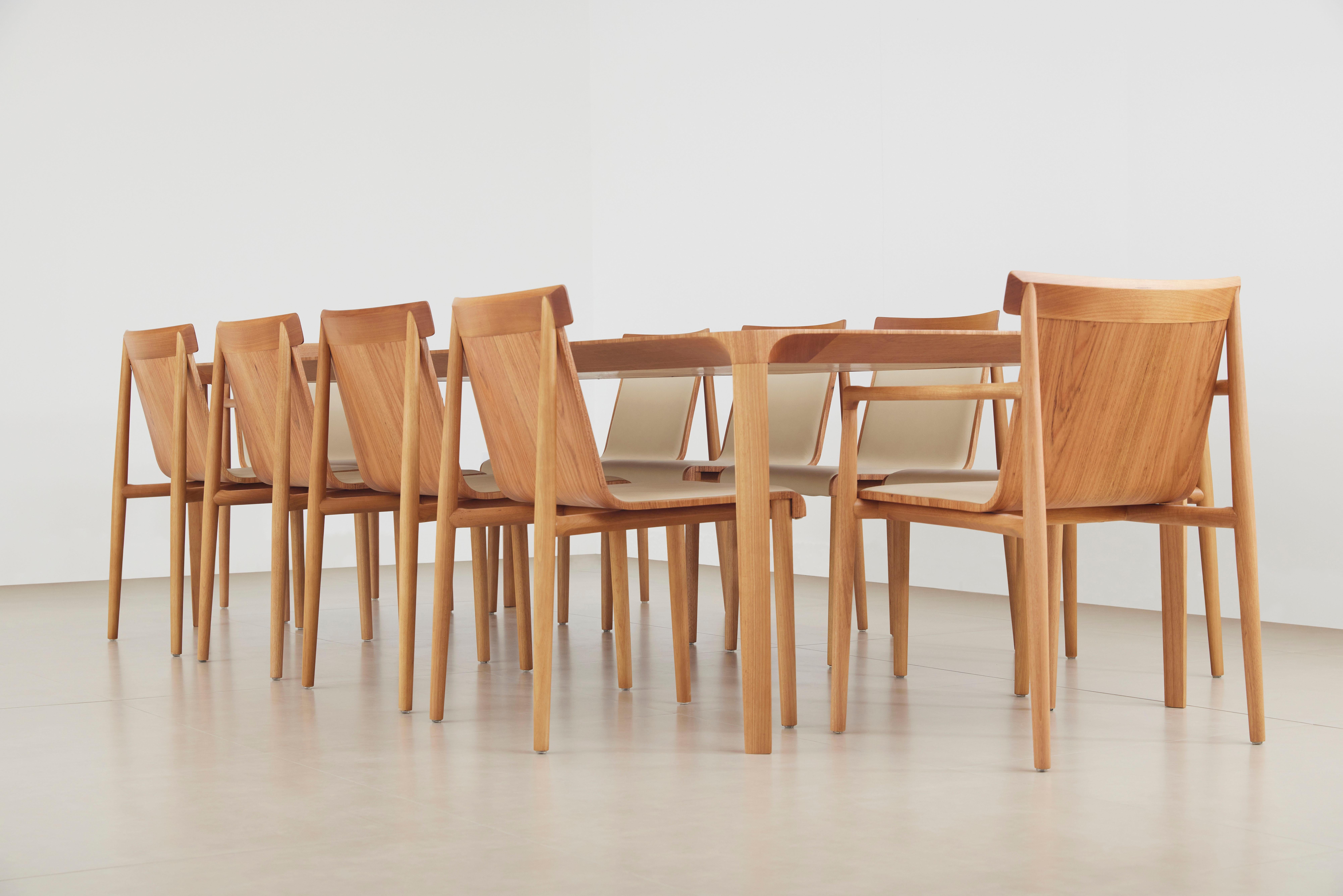 modern minimalist dining table