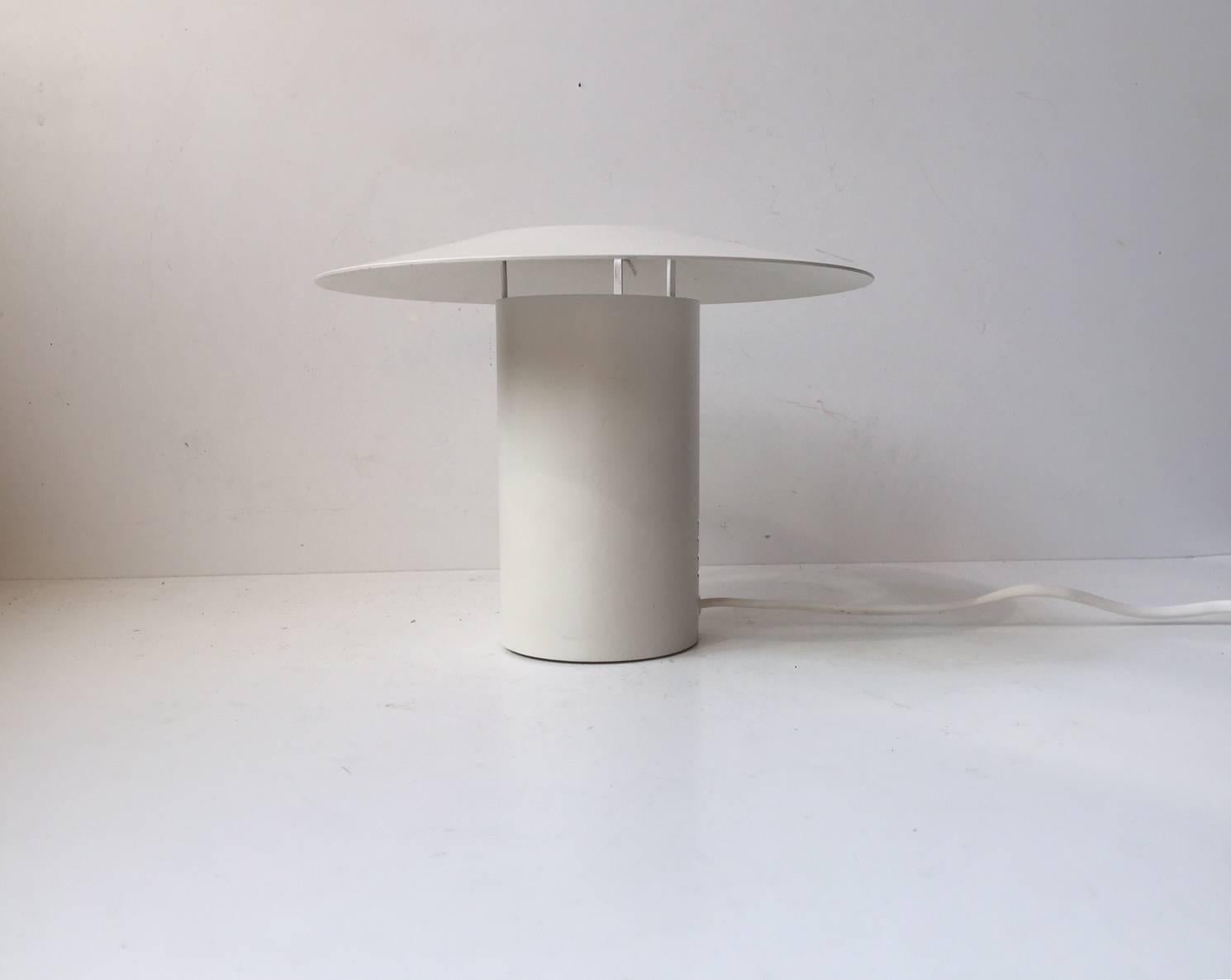 Minimalist Table Lamp by Jørgen Møller for Royal Copenhagen, 1980s In Good Condition In Esbjerg, DK