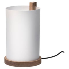 Minimalist Table Lamp 'ENSO' by MOTARASU, Natural Oak