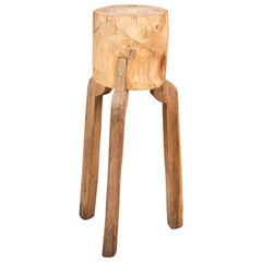 Bloc de boucherie en bois minimaliste de qualité sculpturale
