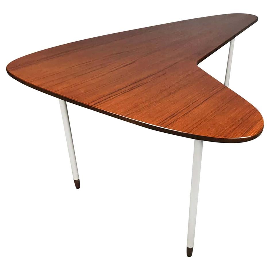 Mid Century Modern Boomerang Coffee Table in Teak after Finn Juhl