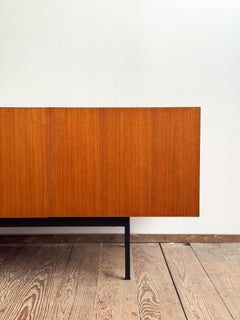 Minimalist Teak B40 Sideboard by Dieter Waeckerlin for Behr, Germany, 1950s
