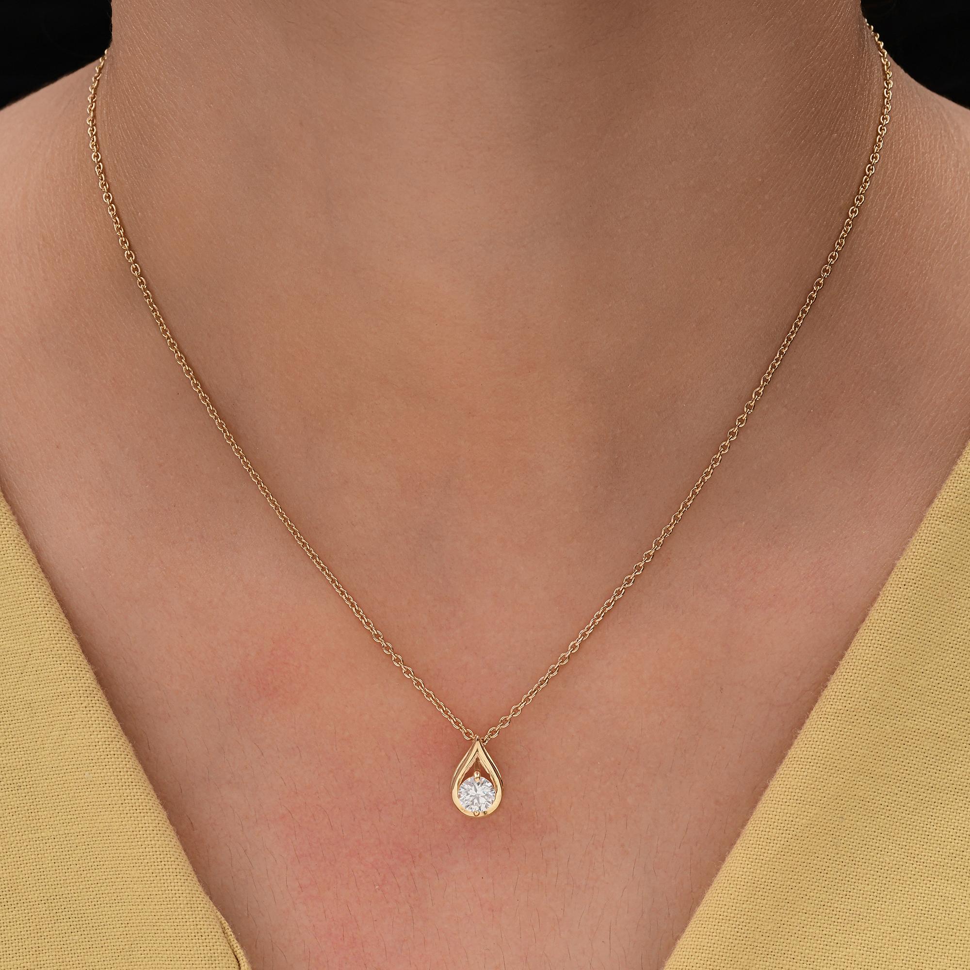 Cast from 18-karat gold, these exquisite necklace is handset with 0.53 carats of sparkling diamonds.

FOLLOW SPECTRUM JEWELS storefront to view the latest collection & exclusive pieces. Spectrum Jewels is proudly rated as a Top Seller on 1stdibs