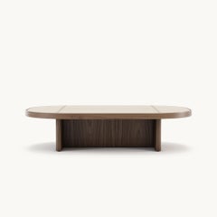 Minimalist Three-Piece Table Set with Customizable Finishes