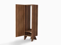 ALFAMA – Minimalist Functional Wardrobe in Walnut Wood