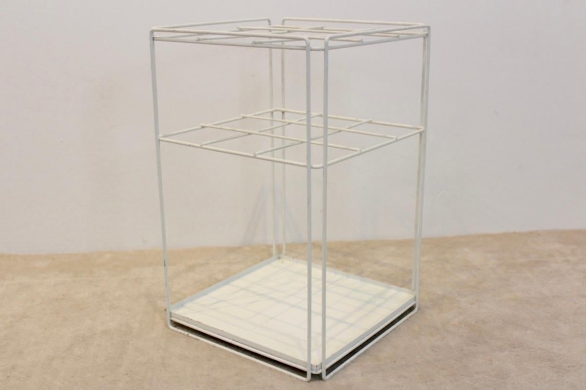 Mid-Century Modern Minimalist Umbrella Stand by Max Sauze for Atrow, 1970s For Sale