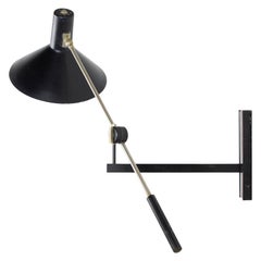 Vintage Minimalist Wall Light Manufactured by Anvia with J.J.M. Hoogevorst