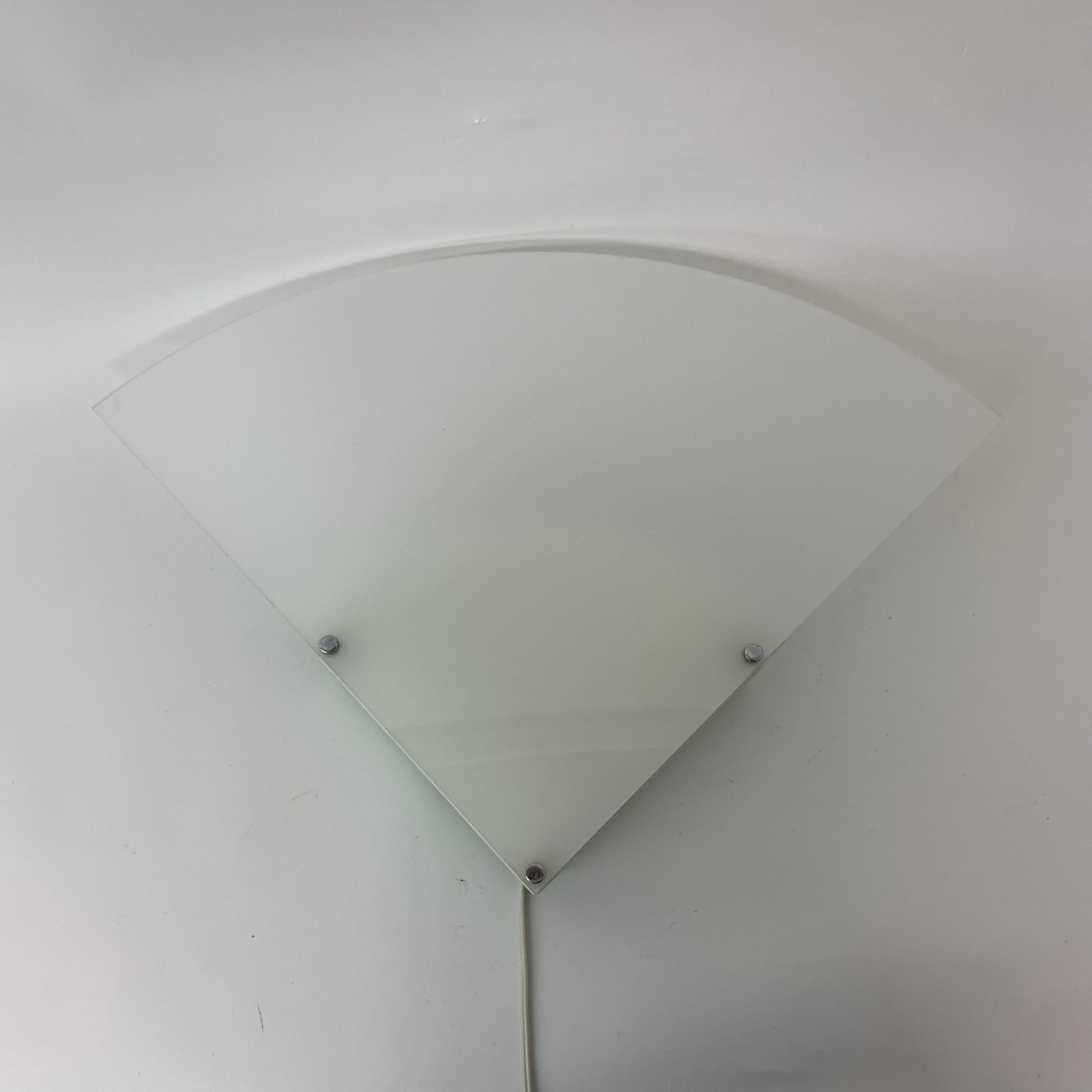 Metal Minimalist Wall / Table Lamp, 1970s For Sale