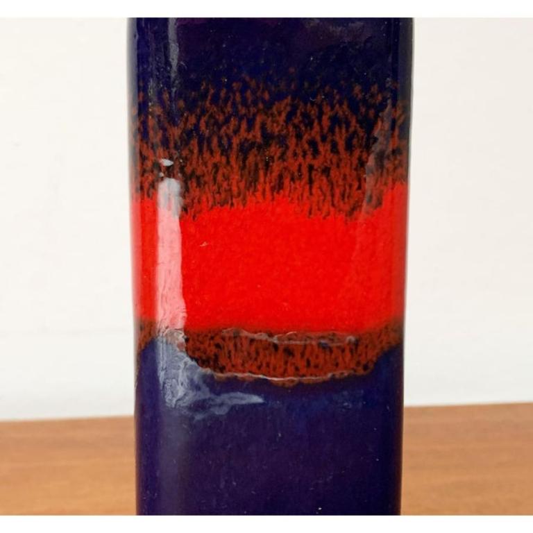 Mid-Century Modern Minimalist West German Pottery WGP Vase, 1960s For Sale