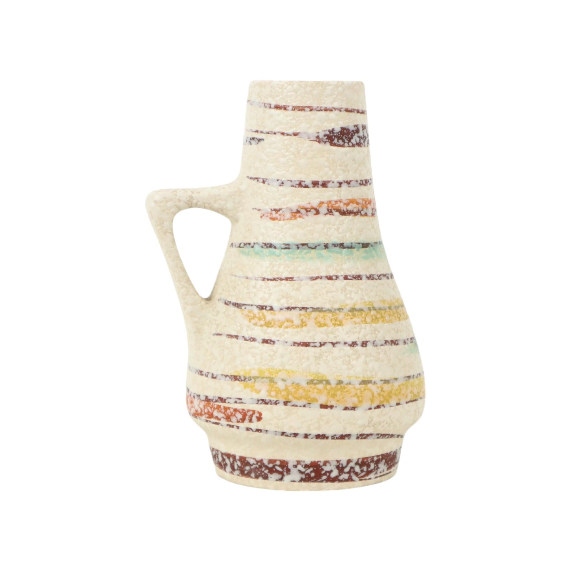20th Century Minimalist West Germany Vase Fifties Bay 270-17 For Sale