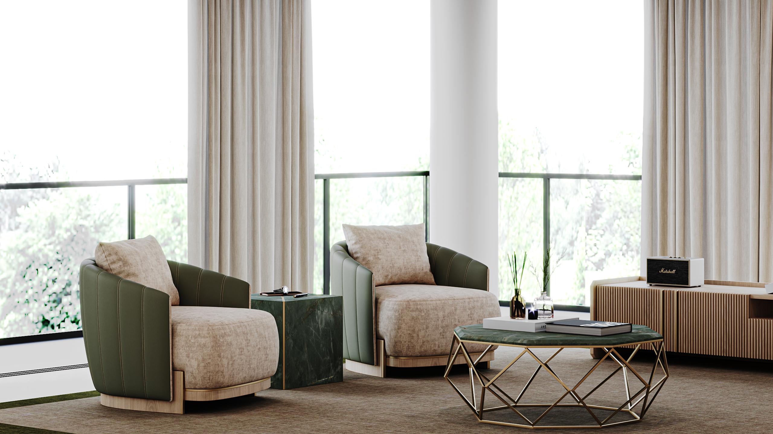 Sillón Windsor minimalista de Elbra Home en Nuevo estado para la venta en Freamunde, PT
