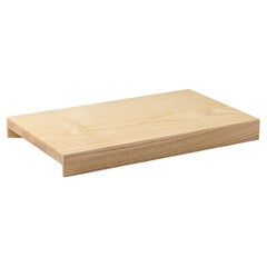 Minimalistisches Holztablett groß