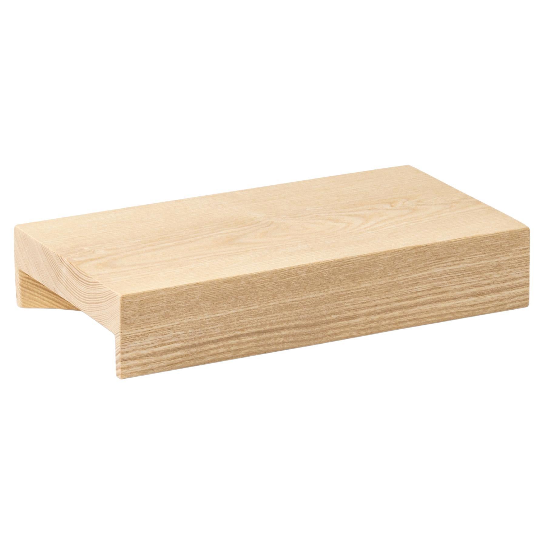 Minimalist Wood Tray Medium For Sale