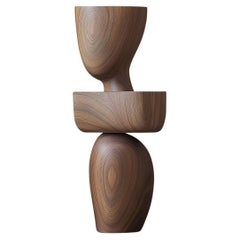 Minimalist Wooden Sculpture Lull No85 – Handcrafted by NONO for Interior Design