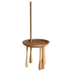 Table basse minimaliste en bois pour café Charlotte D60 by Olga Engel