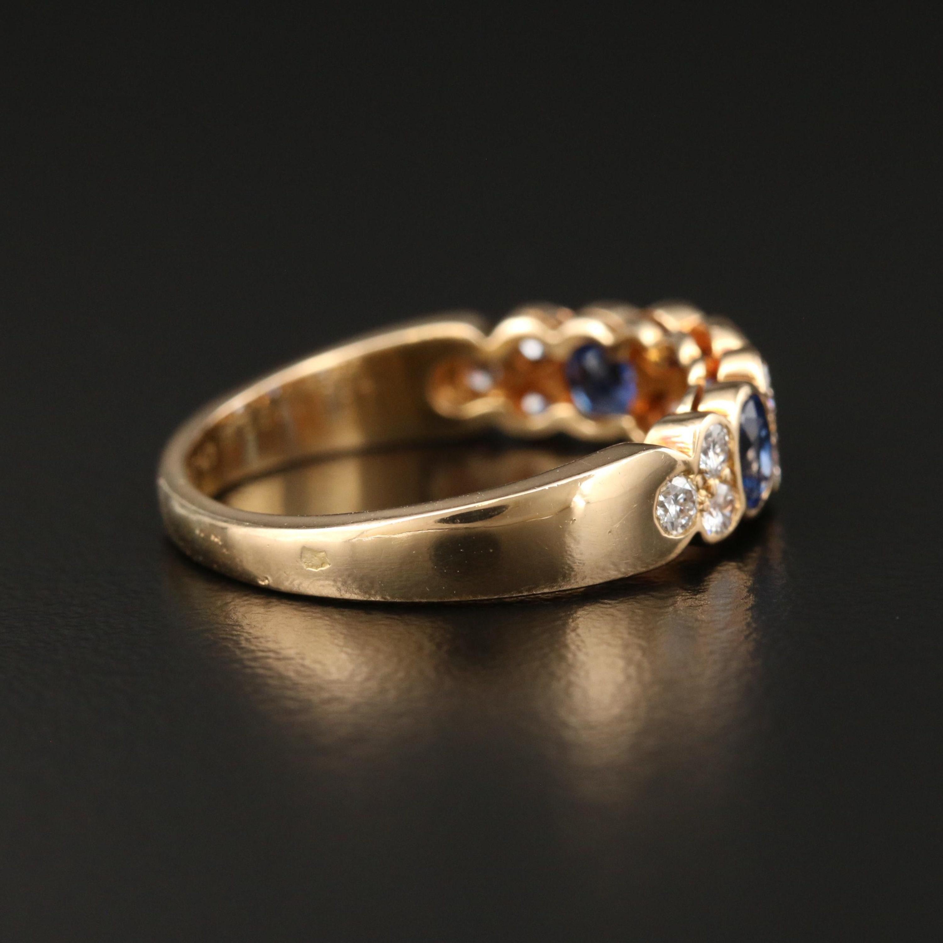 For Sale:  Minimalist Yellow Gold Oval Cut Natural Sapphire Diamond Bridal Promise Ring 4