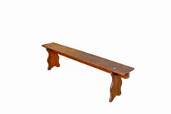 Minimalist Old Italian Simple Bench