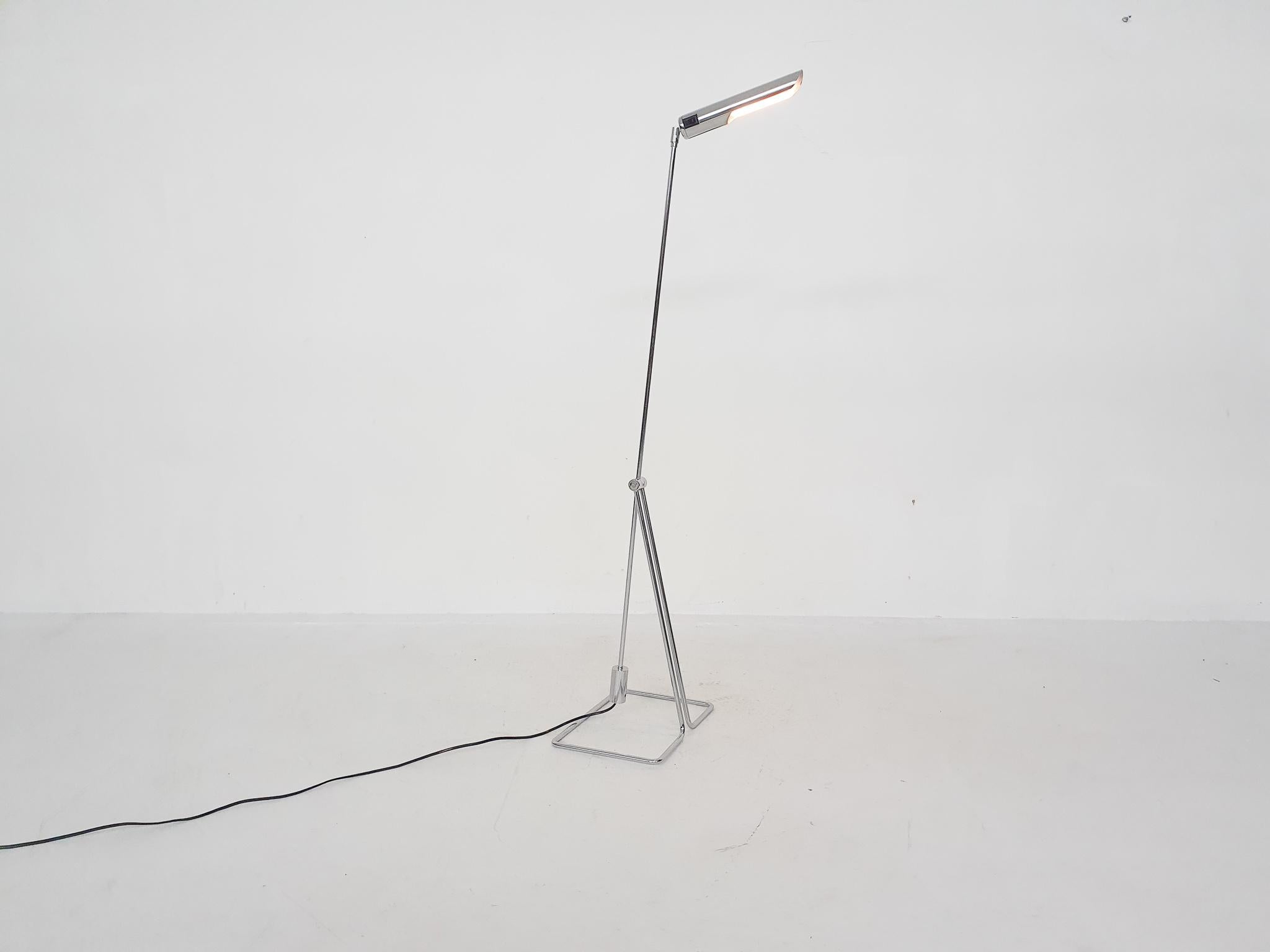 Danish Minimalistic Abo Randers Floor Lamp, Denmark 1970's For Sale