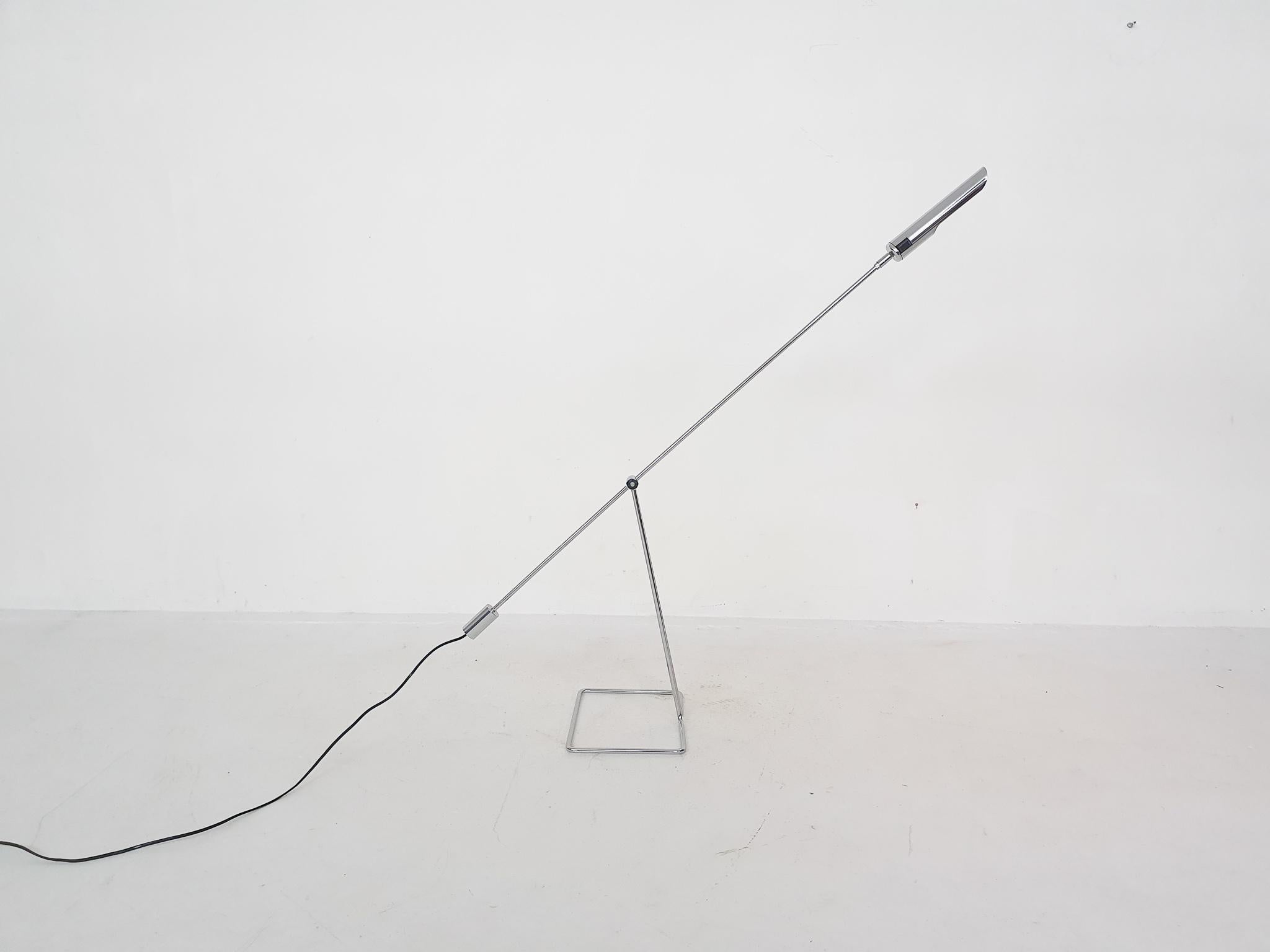 Late 20th Century Minimalistic Abo Randers Floor Lamp, Denmark 1970's For Sale