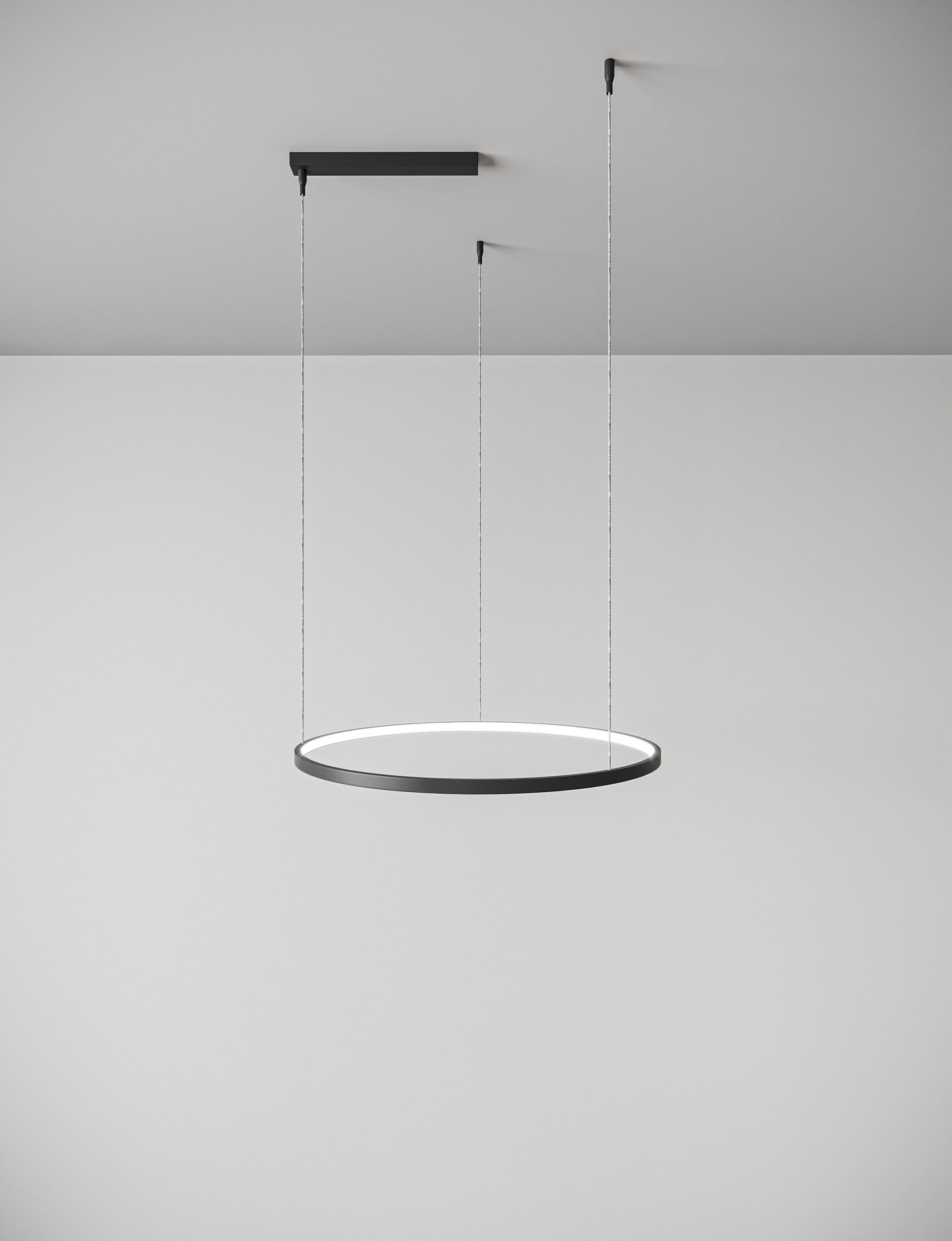 Minimalistic Chandelier Ceiling Lamp Modern Style For Sale 4