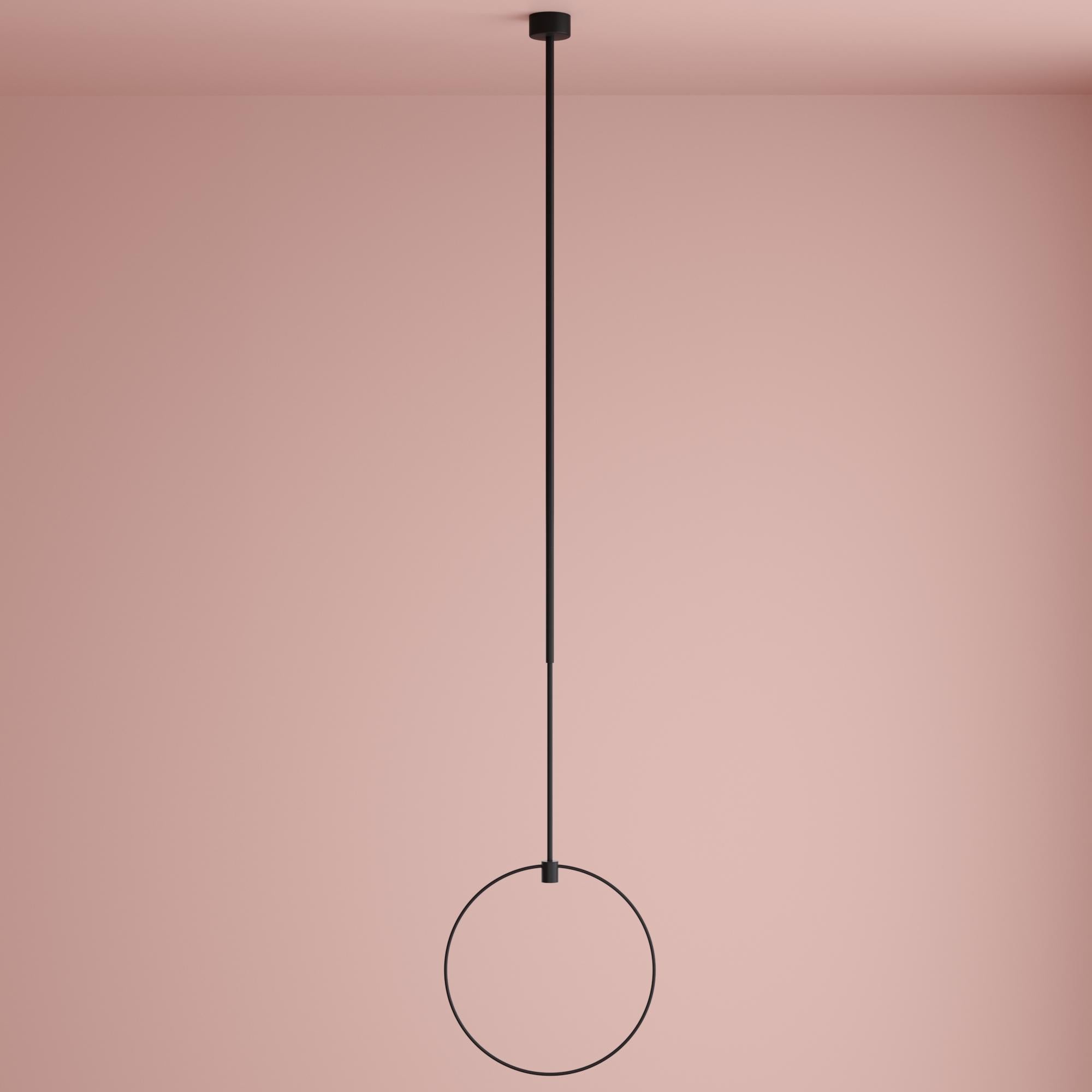 Holder

Category: Lighting
Type: Pendant, Chandelier 
Material: stainless steel
Overall dimensions: H 2100 mm / W 300 mm
Light source: LED 3W, 600 Lum, temperature 3000K or 4000K, 110-220V
Available in different colors according to RAL